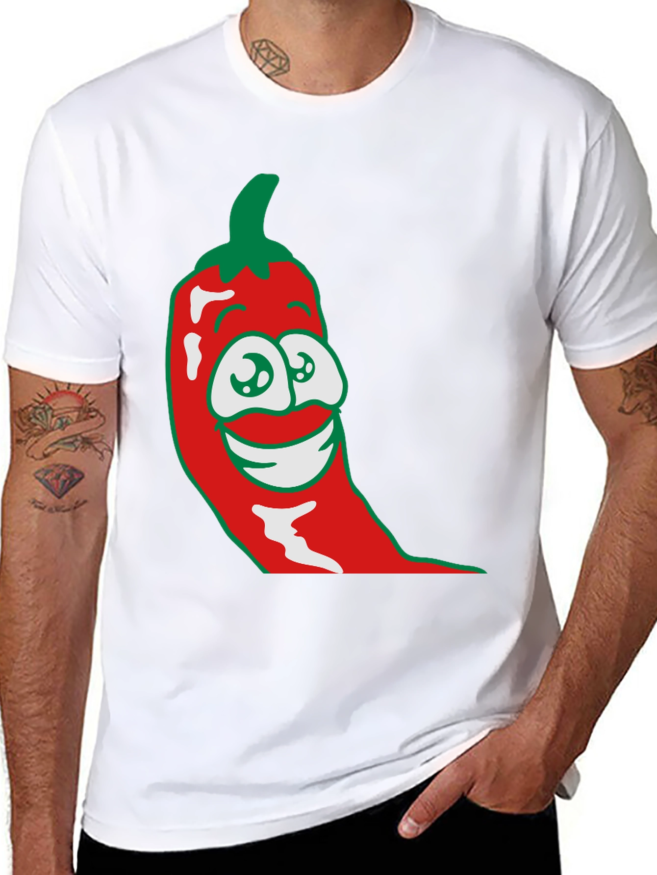 Funny Chili Pepper Graphic Tee