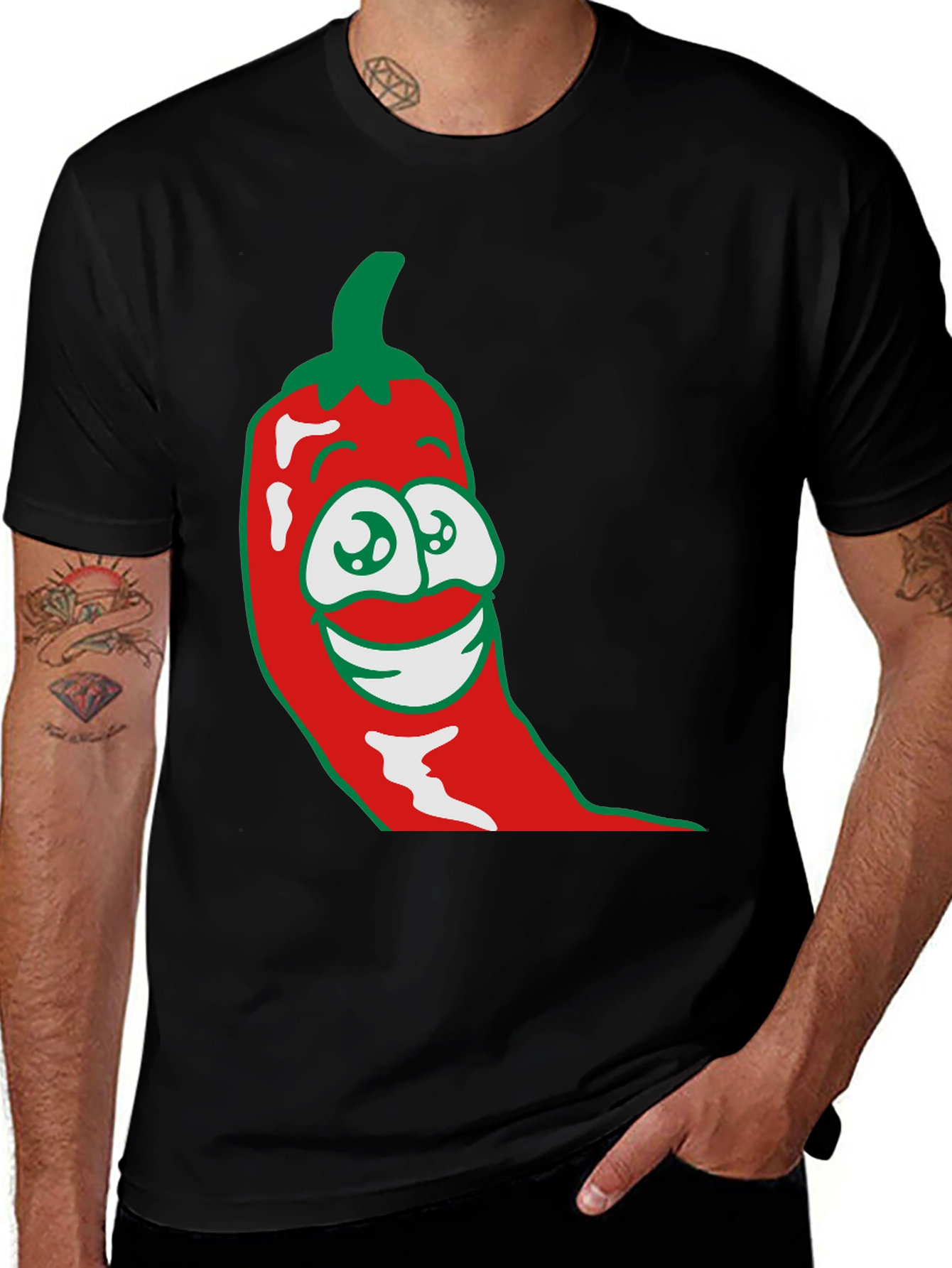 Funny Chili Pepper Graphic Tee