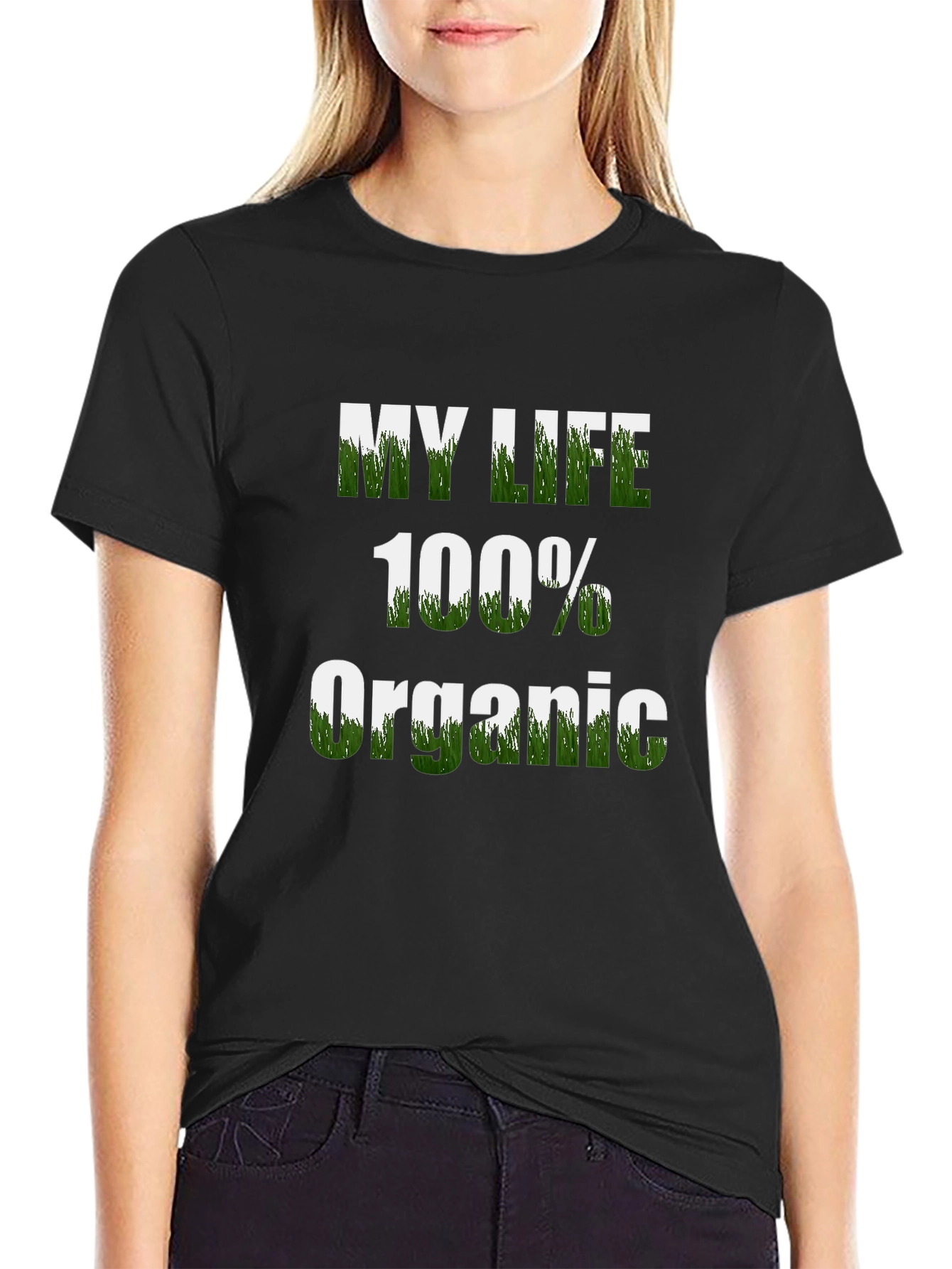 My Life 100% Organic Graphic Tee