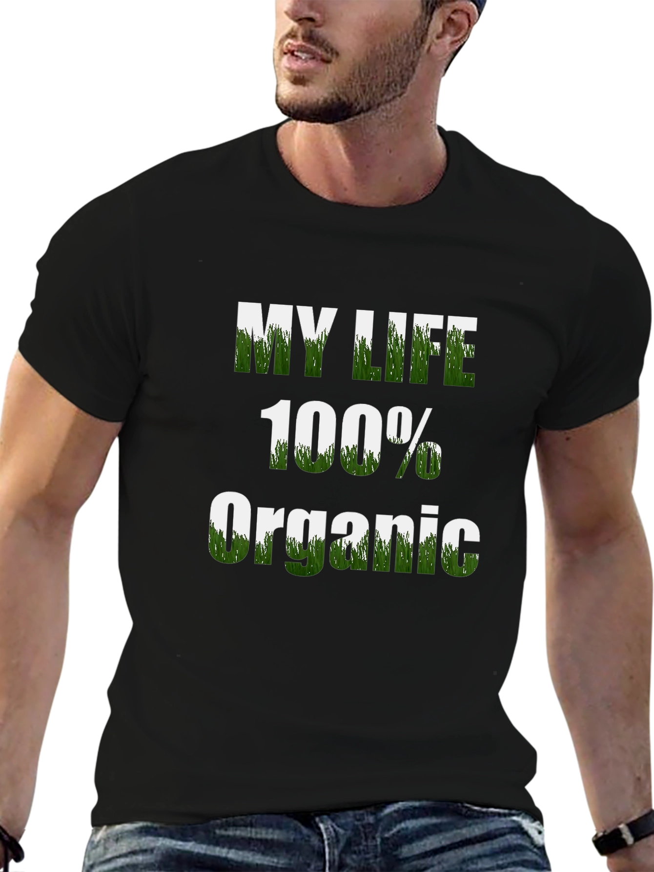 My Life 100% Organic Graphic Tee