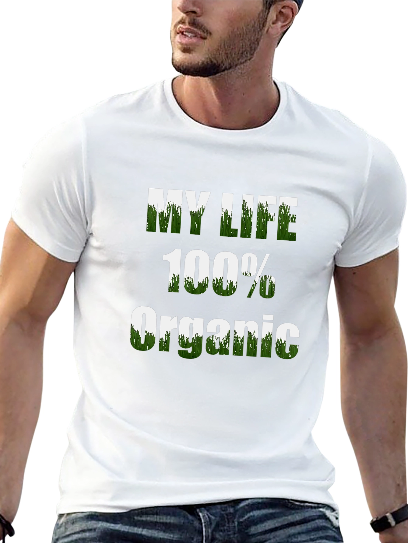 My Life 100% Organic Graphic Tee