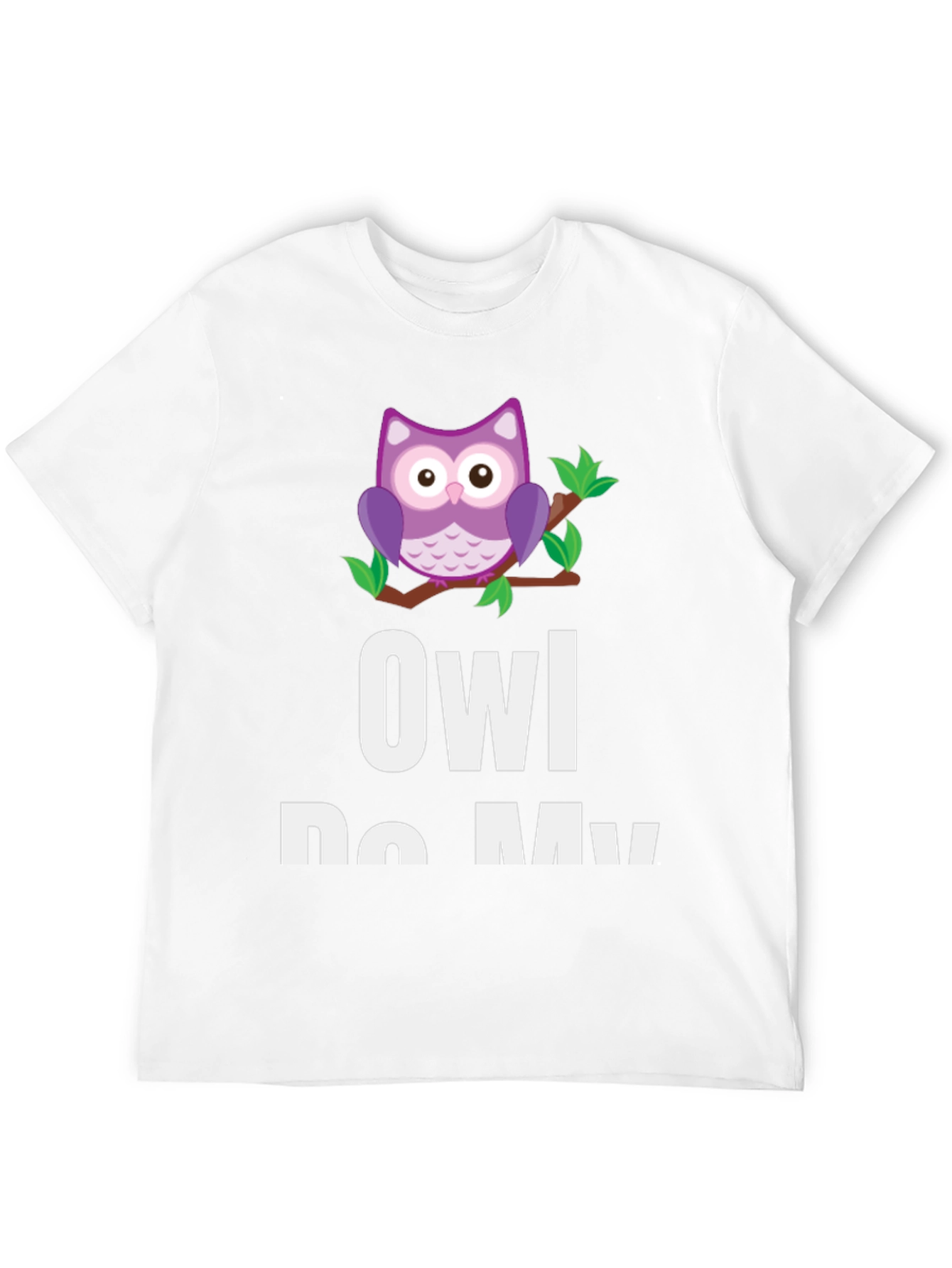 Owl Do My Best Funny Graphic T-Shirt