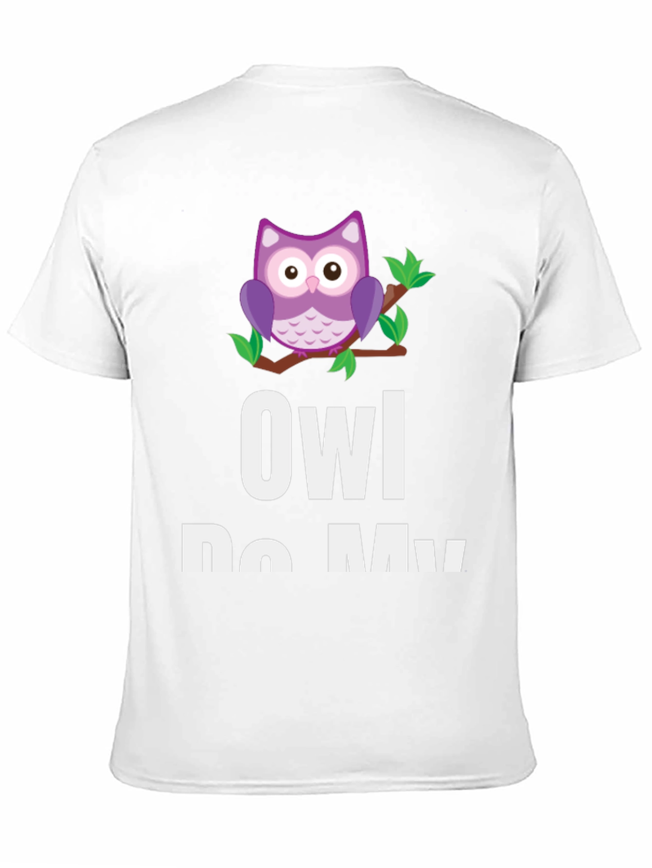Owl Do My Best Funny Graphic T-Shirt