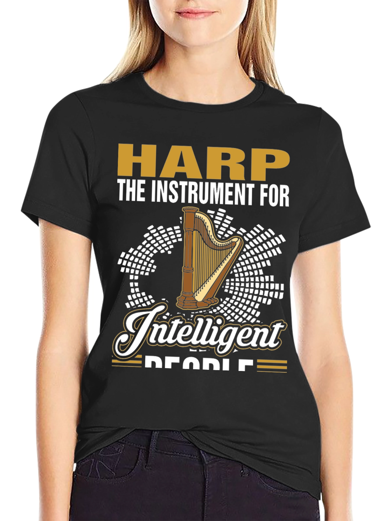 Harp Intelligent People T-Shirt