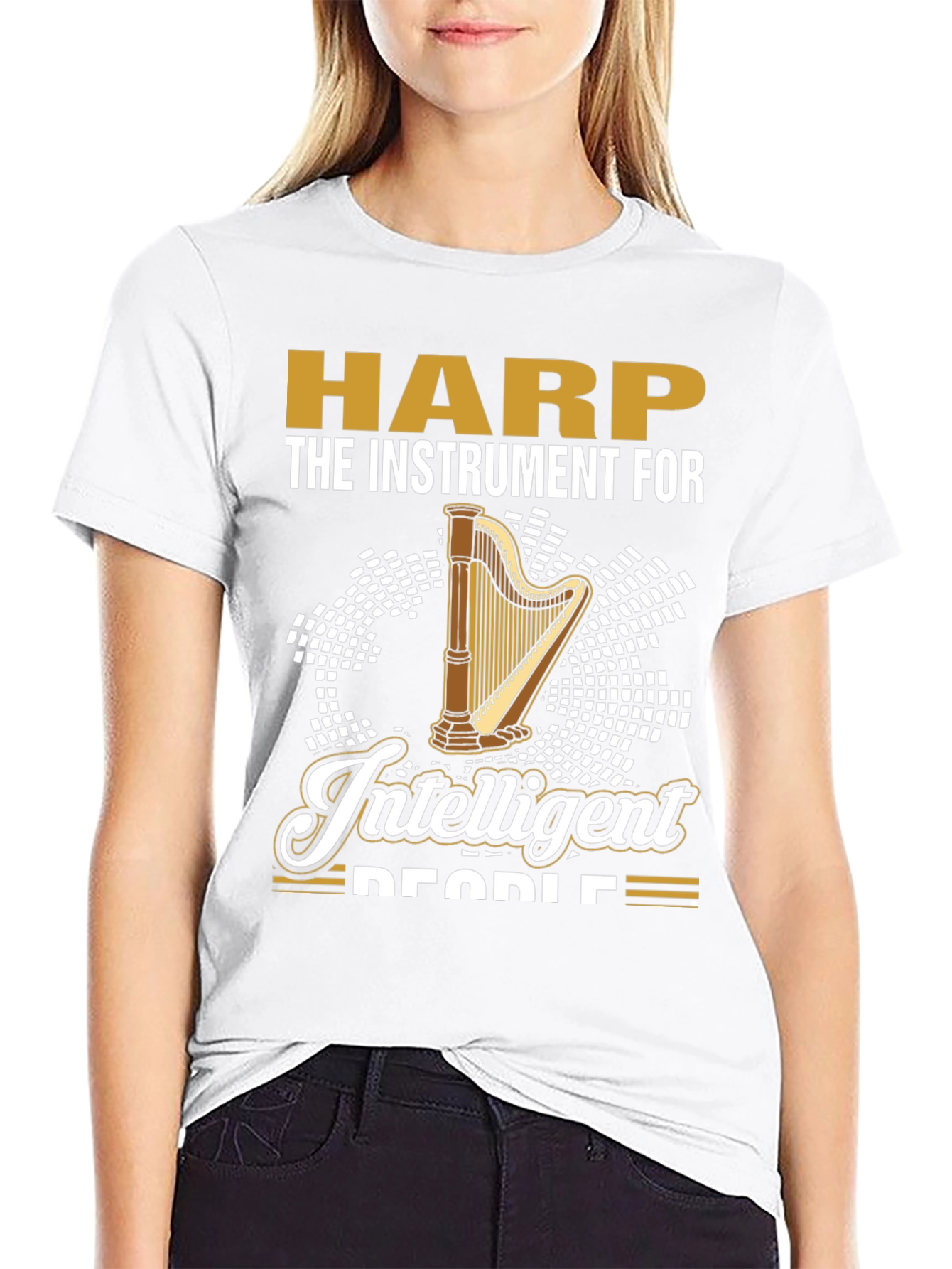 Harp Intelligent People T-Shirt