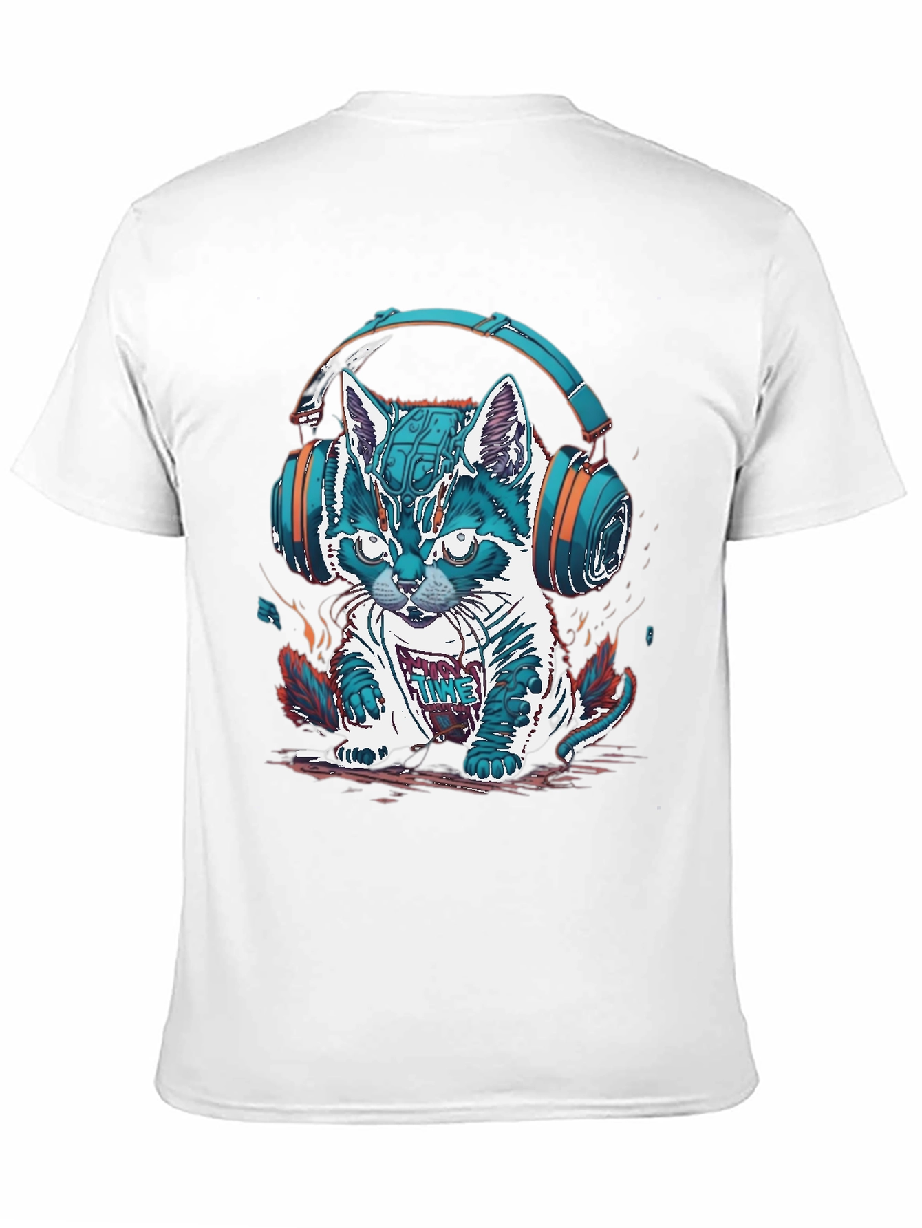 DJ Cat T-Shirt - Music Lover Tee