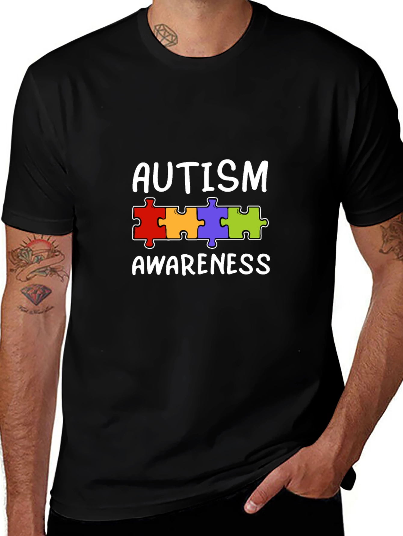 Autism Awareness Puzzle T-Shirt