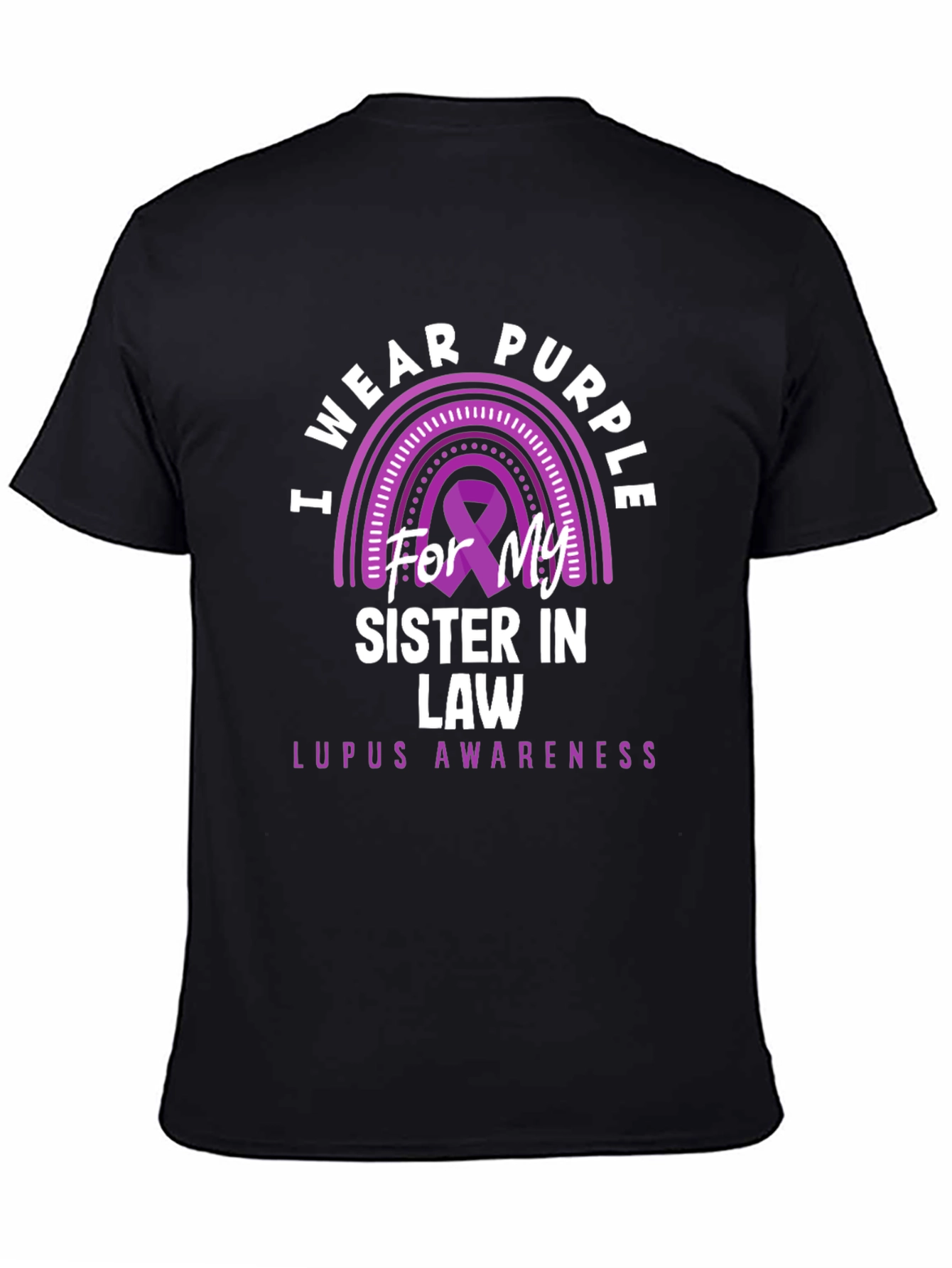 I Wear Purple Lupus Awareness T-Shirt