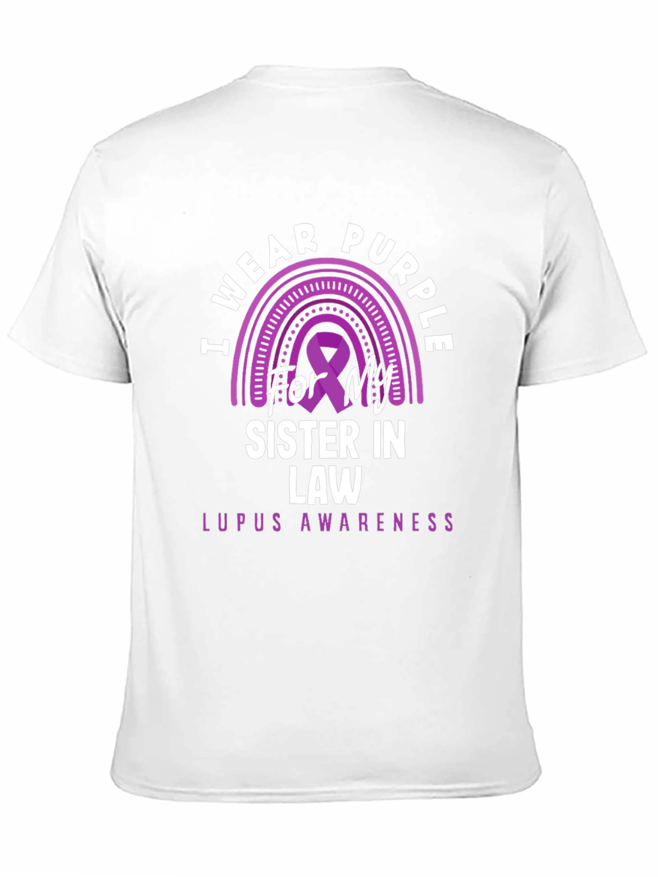 I Wear Purple Lupus Awareness T-Shirt
