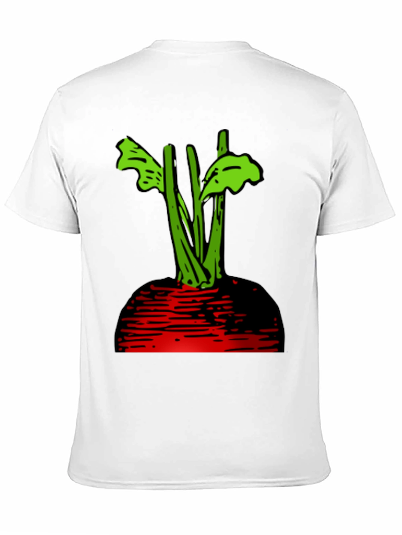 Beetroot Graphic T-Shirt - Black Casual Tee