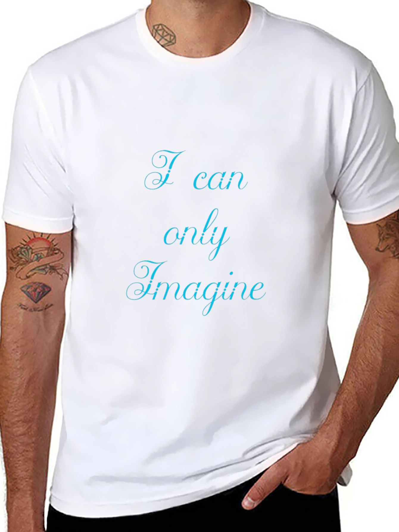 I Can Only Imagine Black T-Shirt