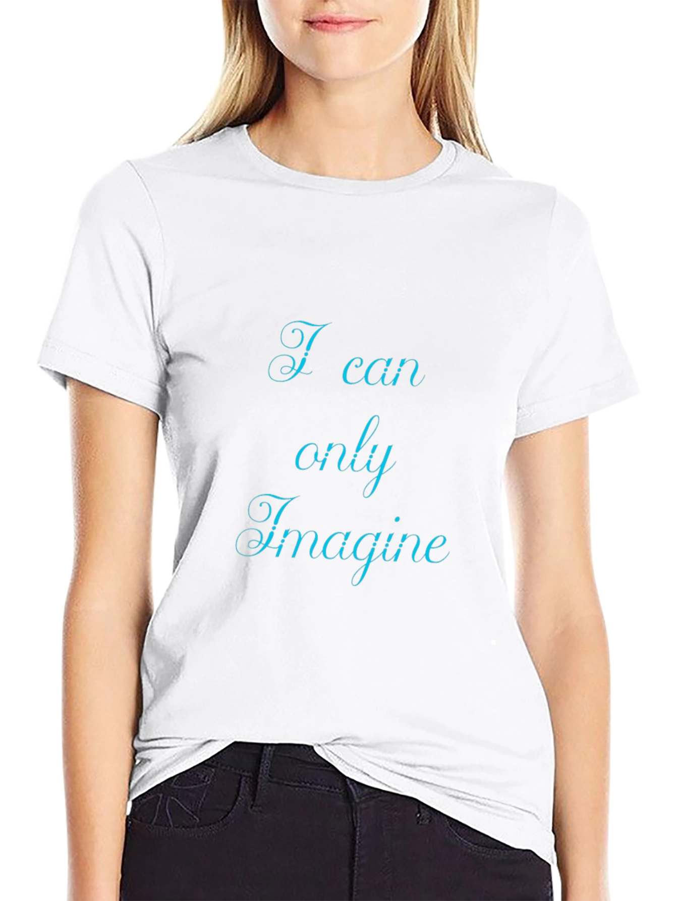 I Can Only Imagine Black T-Shirt