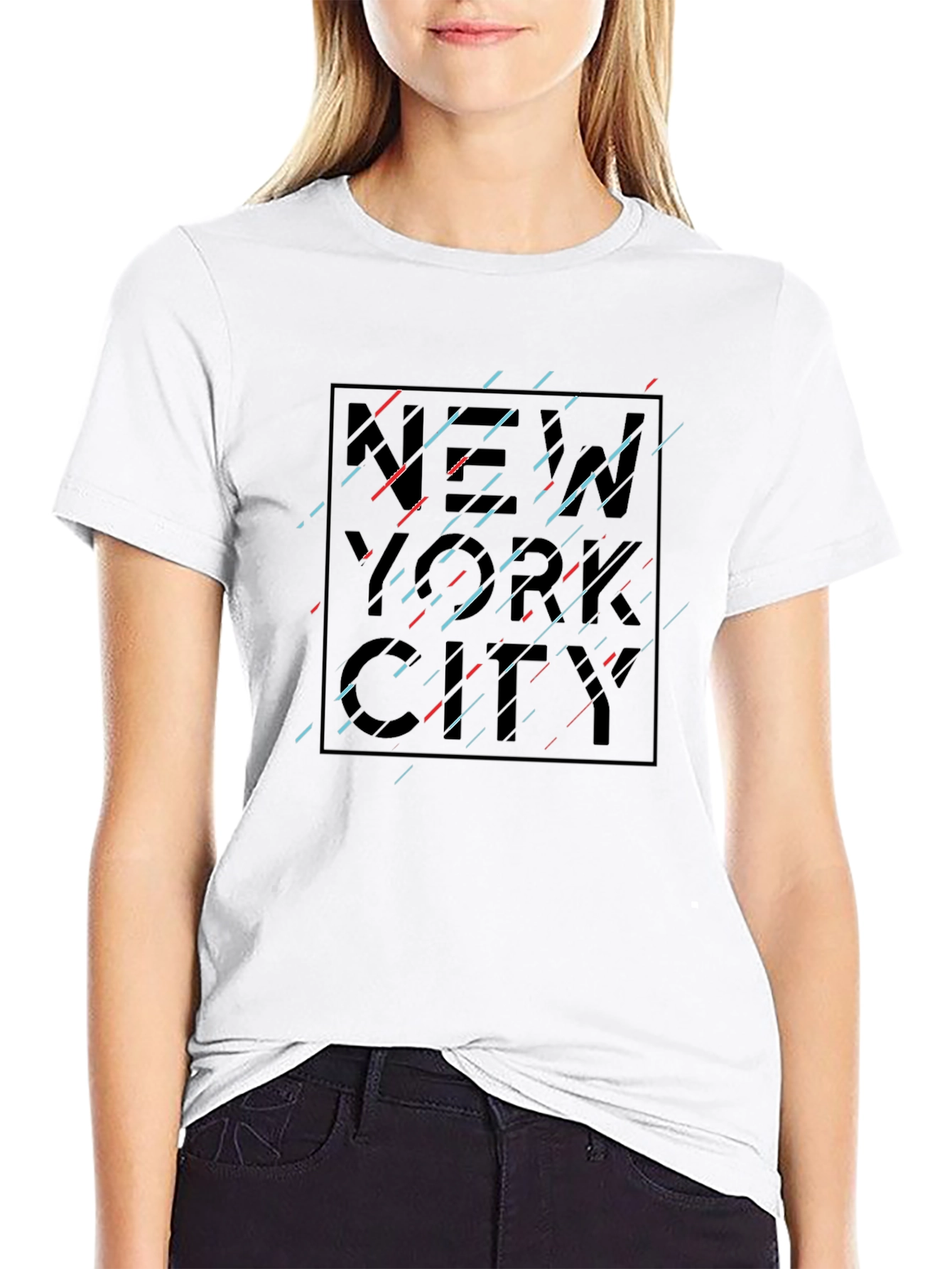 New York City Graphic Tee - Black