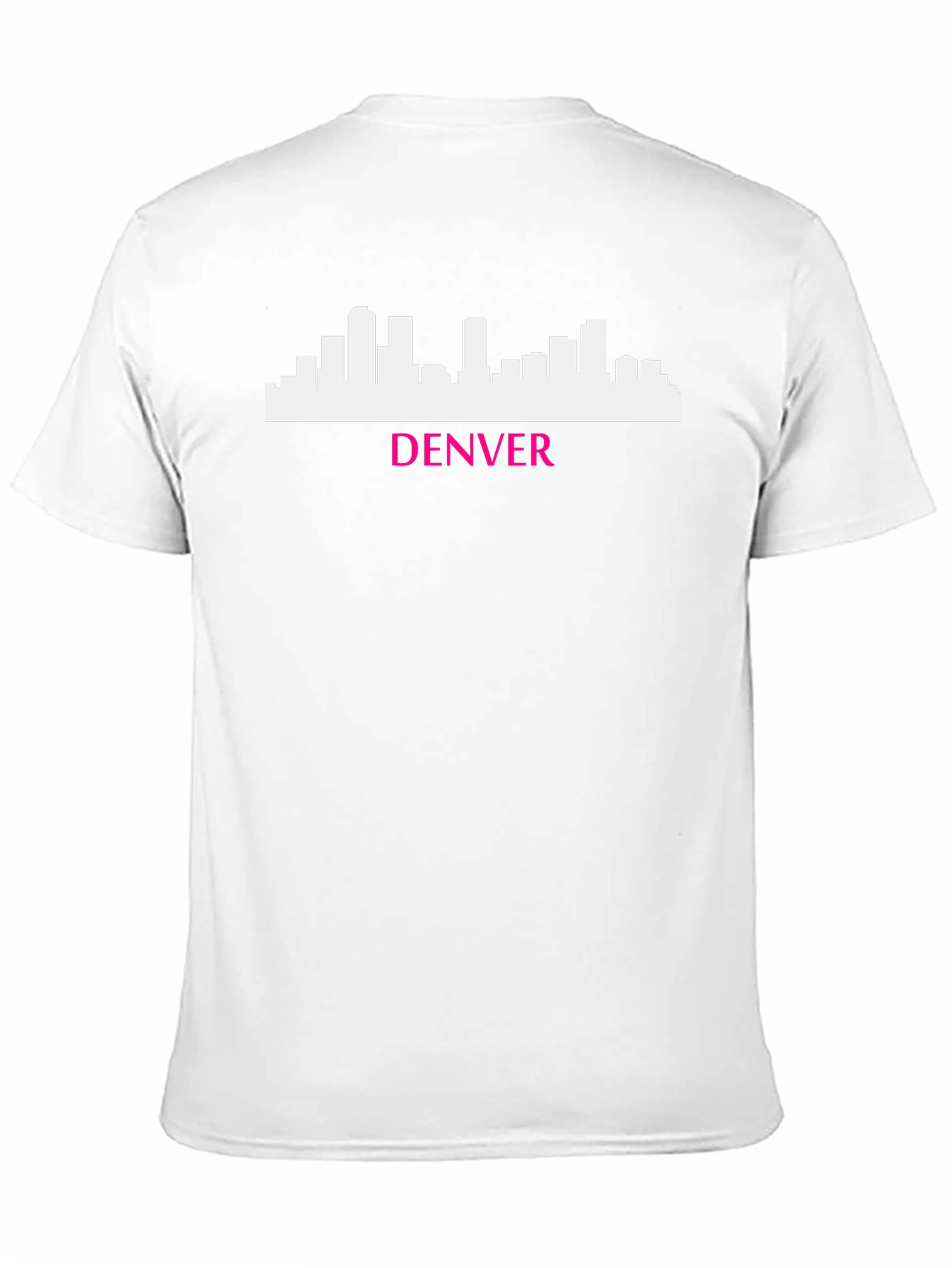 Denver Skyline T-Shirt - Modern Graphic Tee