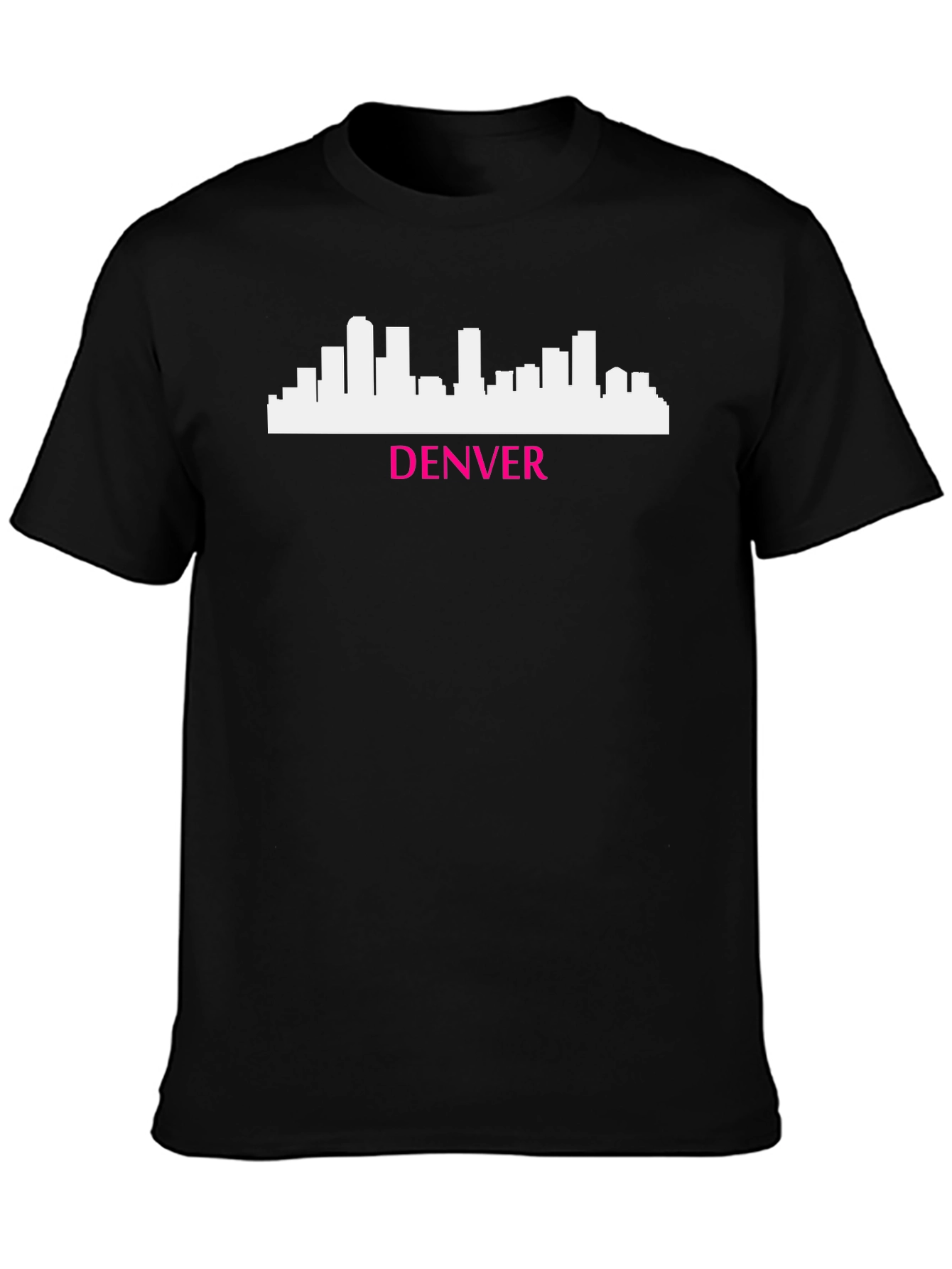 Denver Skyline T-Shirt - Modern Graphic Tee