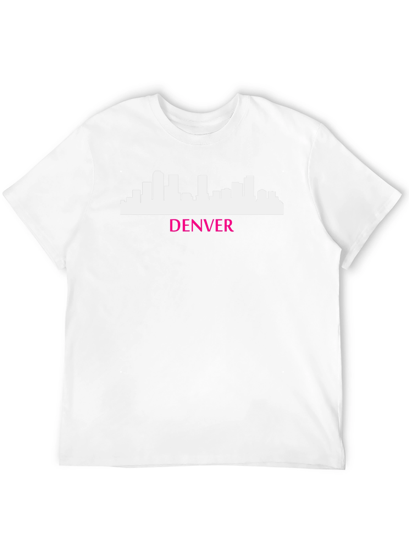 Denver Skyline T-Shirt - Modern Graphic Tee