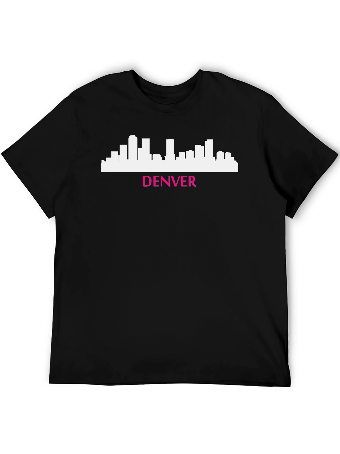 Denver Skyline T-Shirt - Modern Graphic Tee