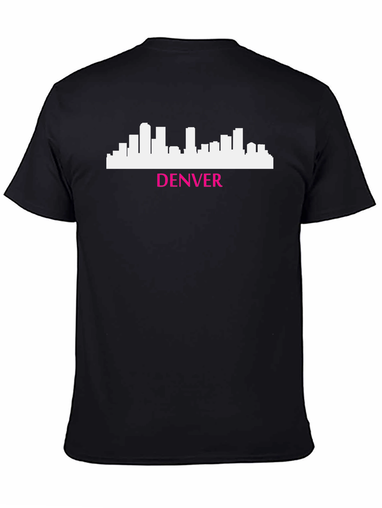 Denver Skyline T-Shirt - Modern Graphic Tee