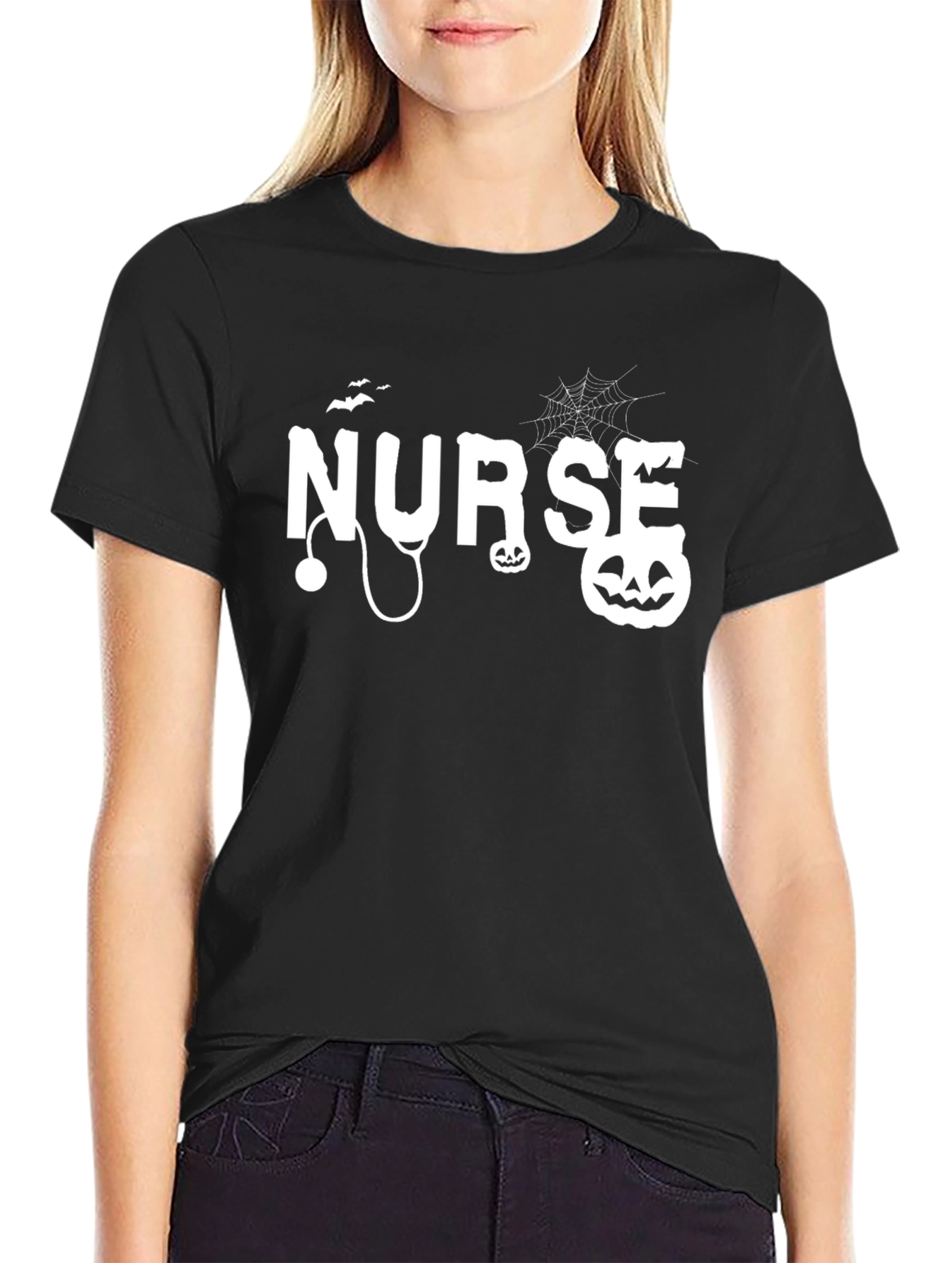 Halloween Nurse T-Shirt - Spooky Season Apparel