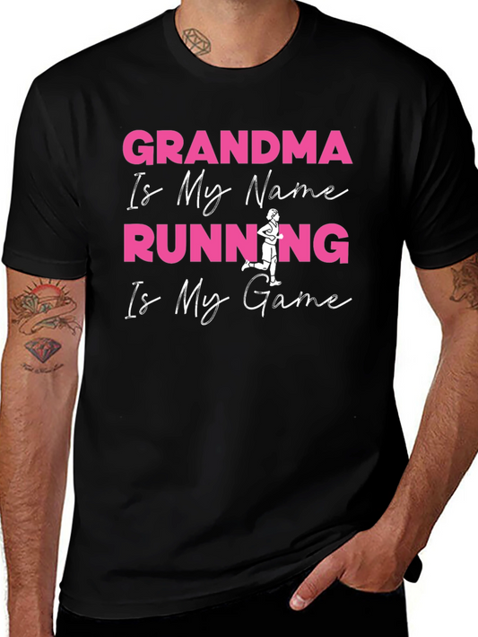 Grandma Running T-Shirt - Gift for Runners