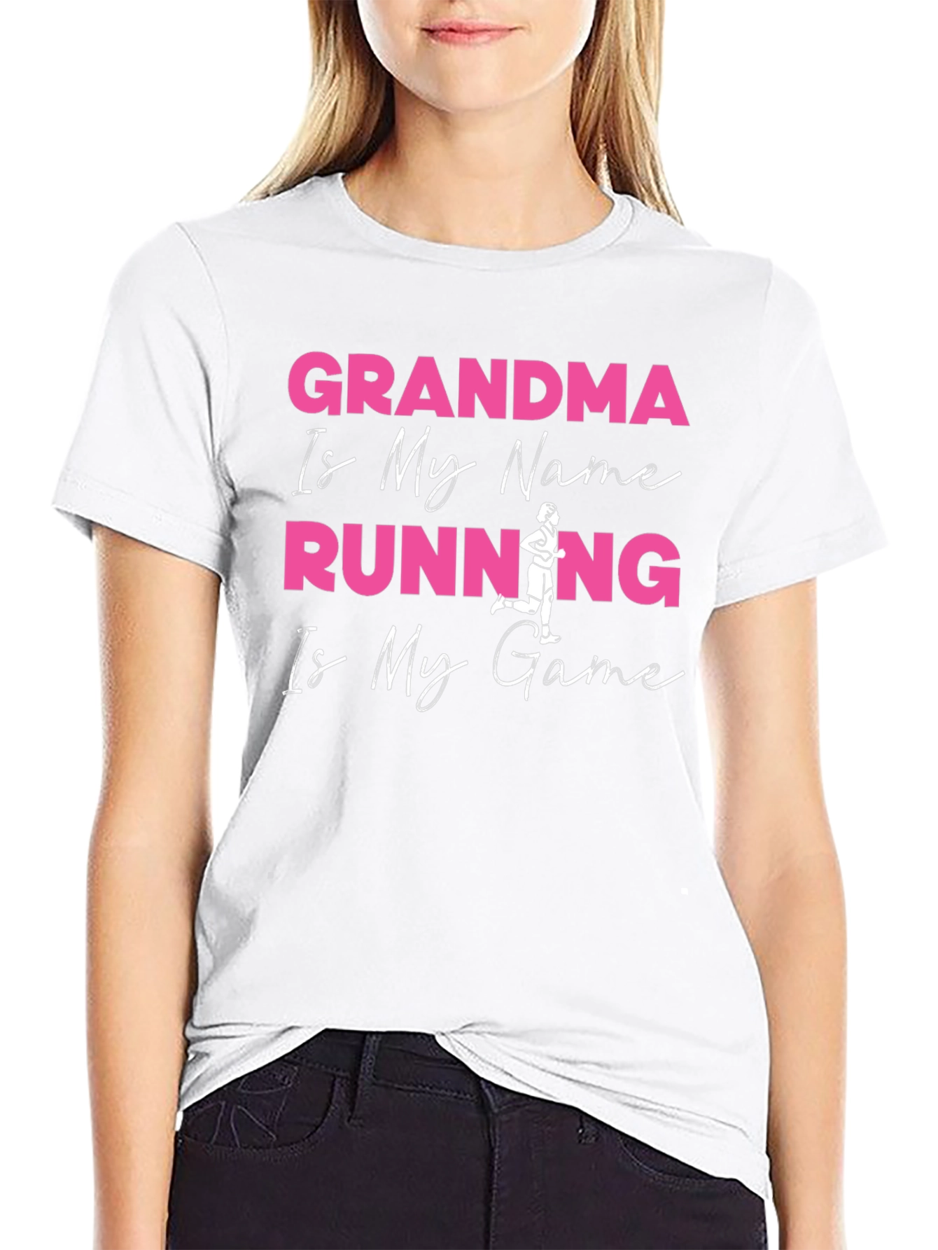 Grandma Running T-Shirt - Gift for Runners