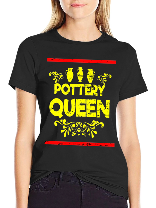 Pottery Queen Black T-Shirt