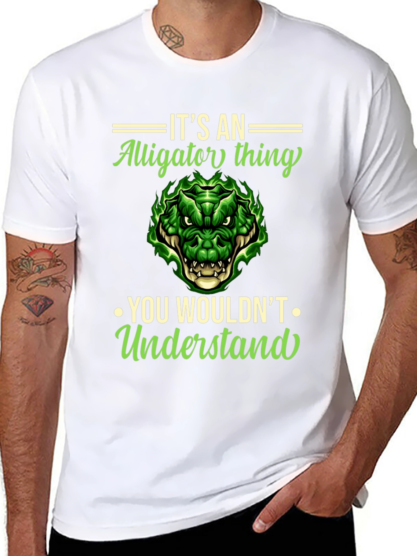 Its An Alligator Thing Graphic Tee