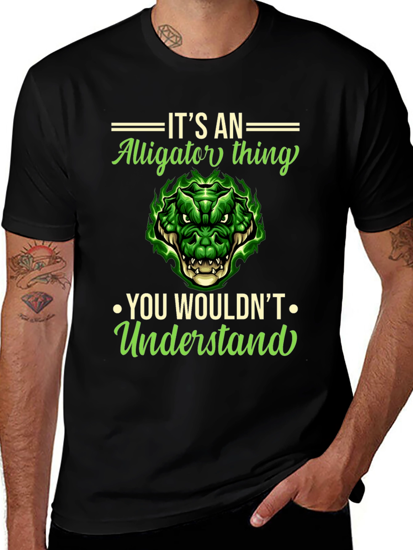Its An Alligator Thing Graphic Tee