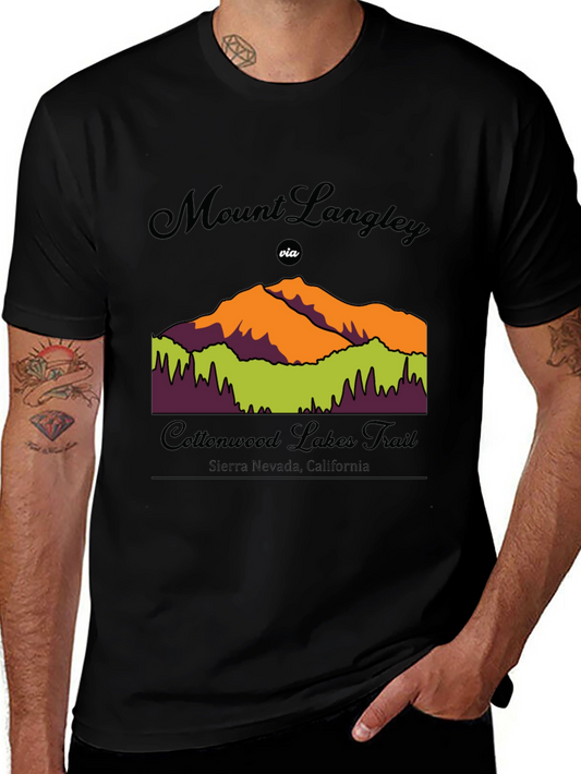 Mount Langley Cottonwood Lakes Trail T-Shirt