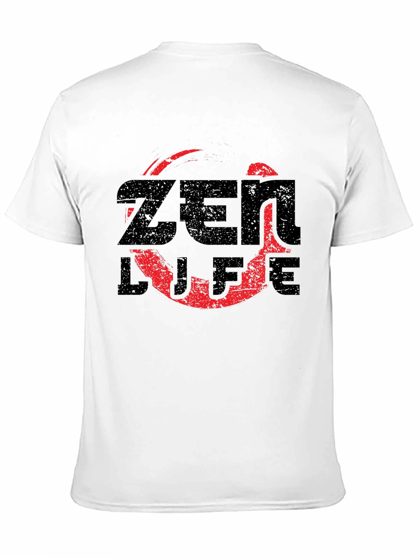 Zen Life Graphic T-Shirt - Relaxed Fit Black