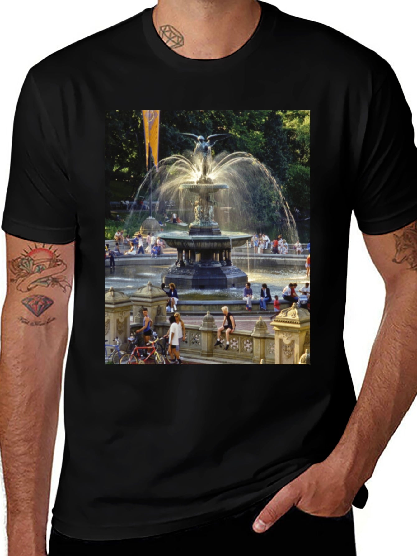 Central Park Fountain T-Shirt