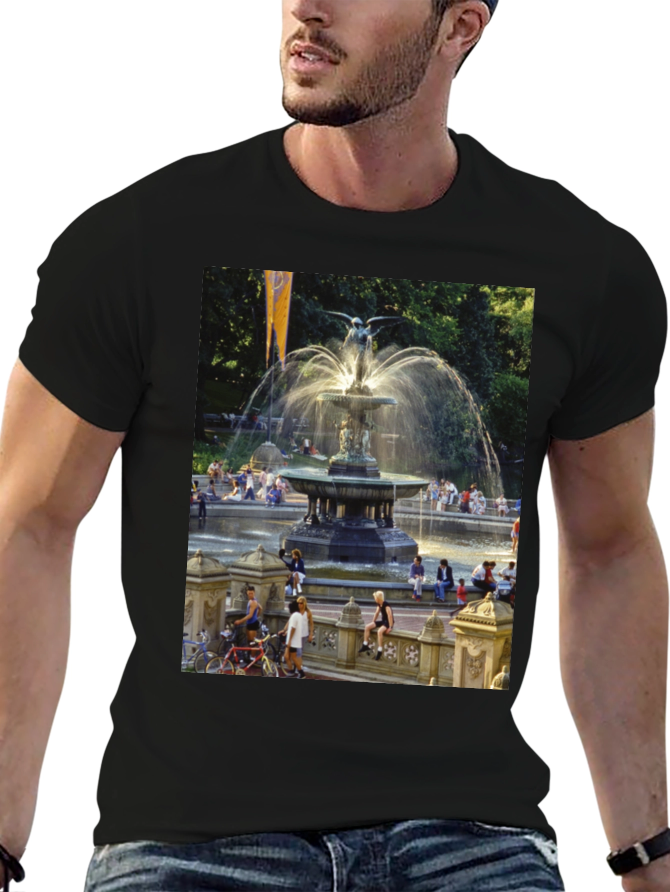 Central Park Fountain T-Shirt