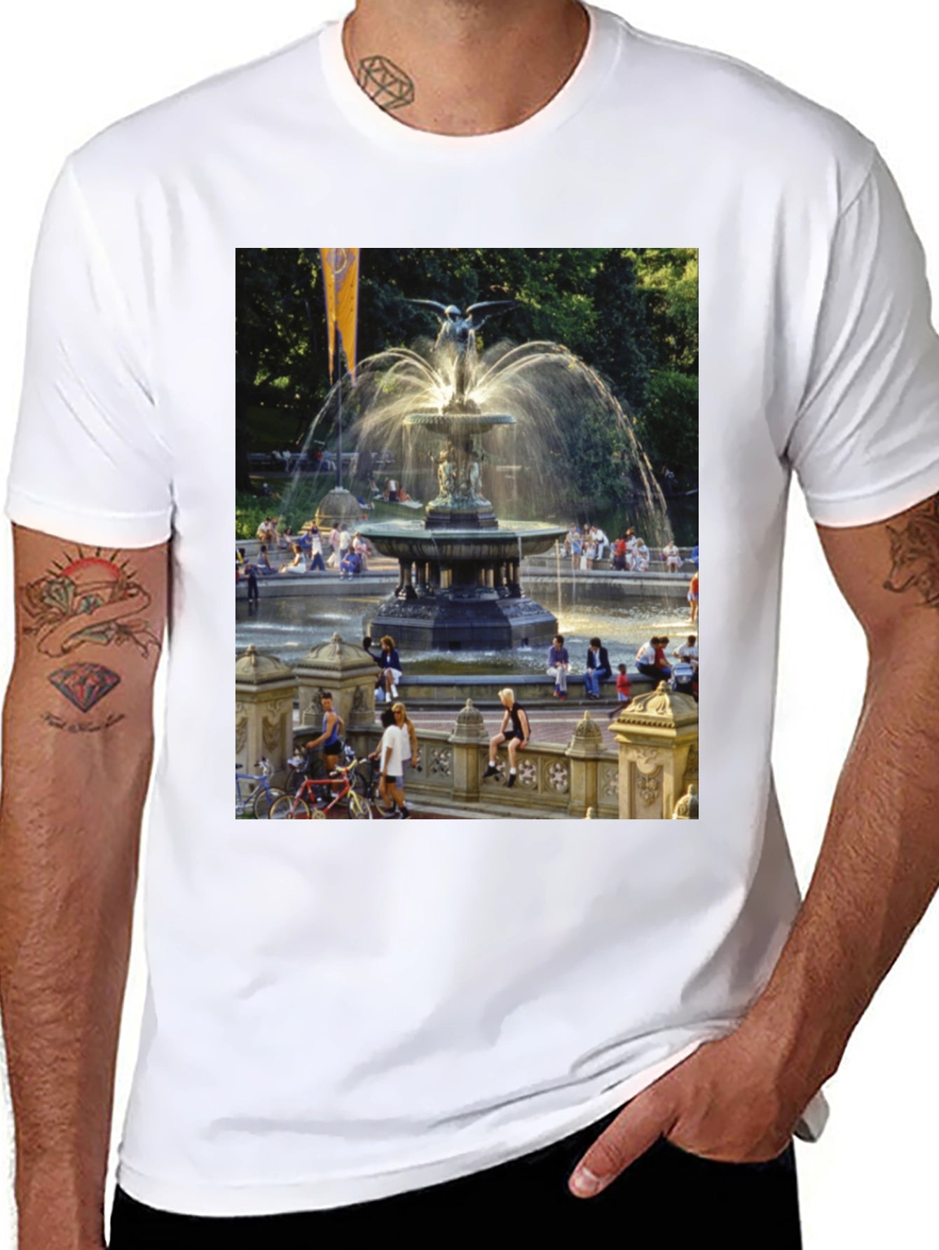 Central Park Fountain T-Shirt