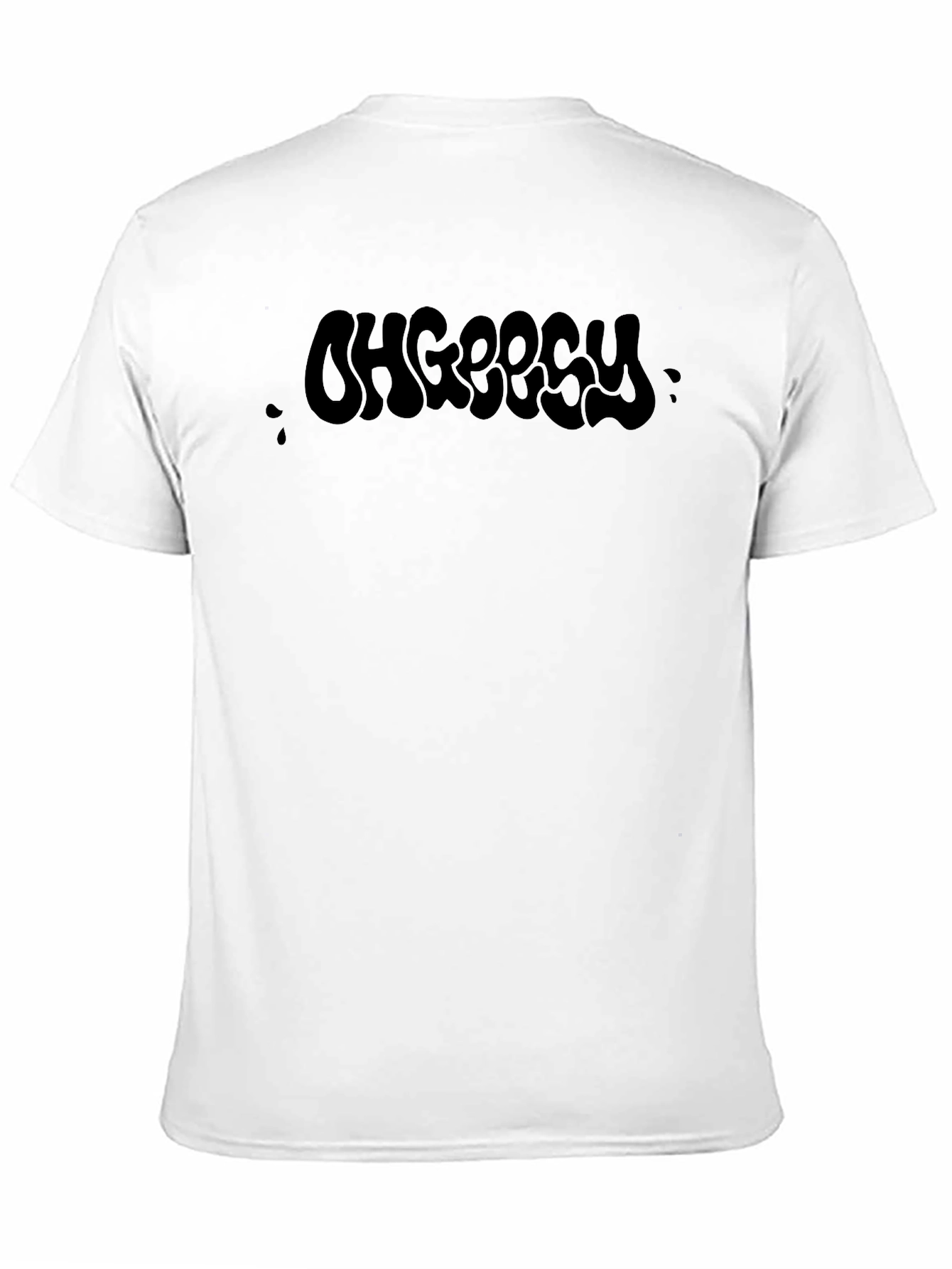 Ohgeesy Graphic Tee - Classic Black Cotton T-Shirt