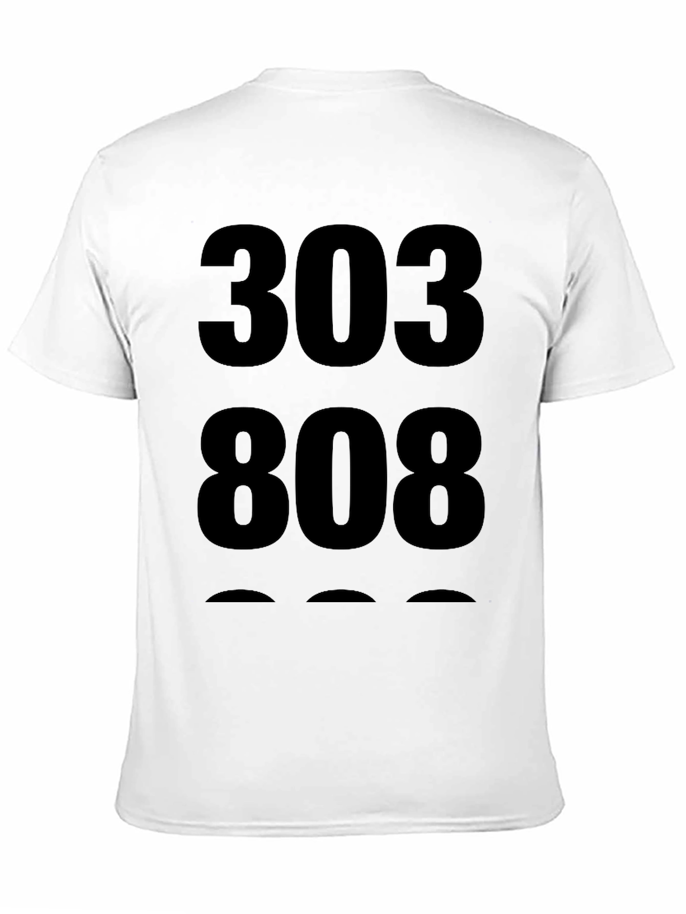 303 808 Black Graphic Tee - Music Producer Shirt