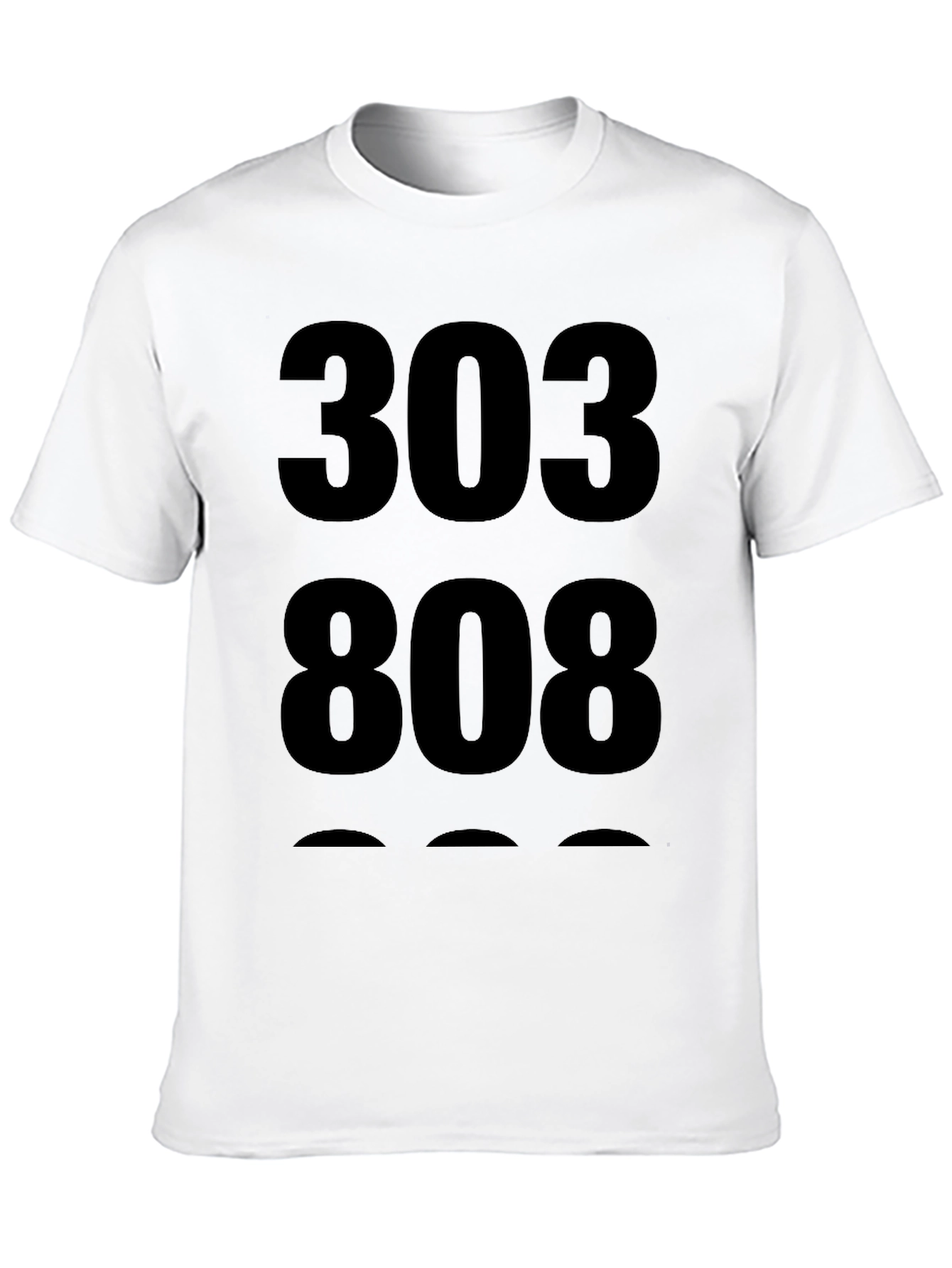 303 808 Black Graphic Tee - Music Producer Shirt