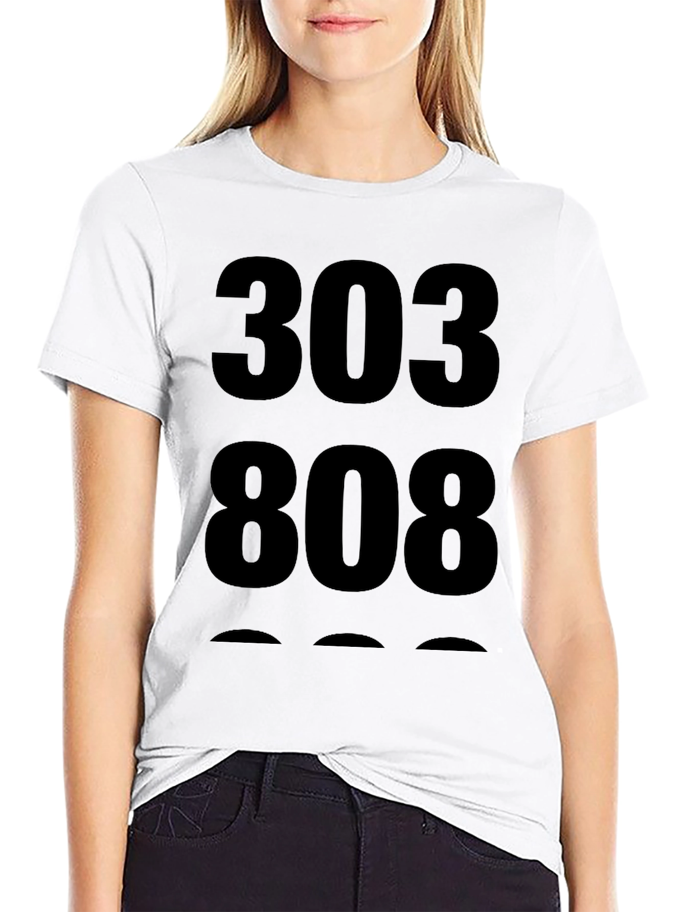 303 808 Black Graphic Tee - Music Producer Shirt