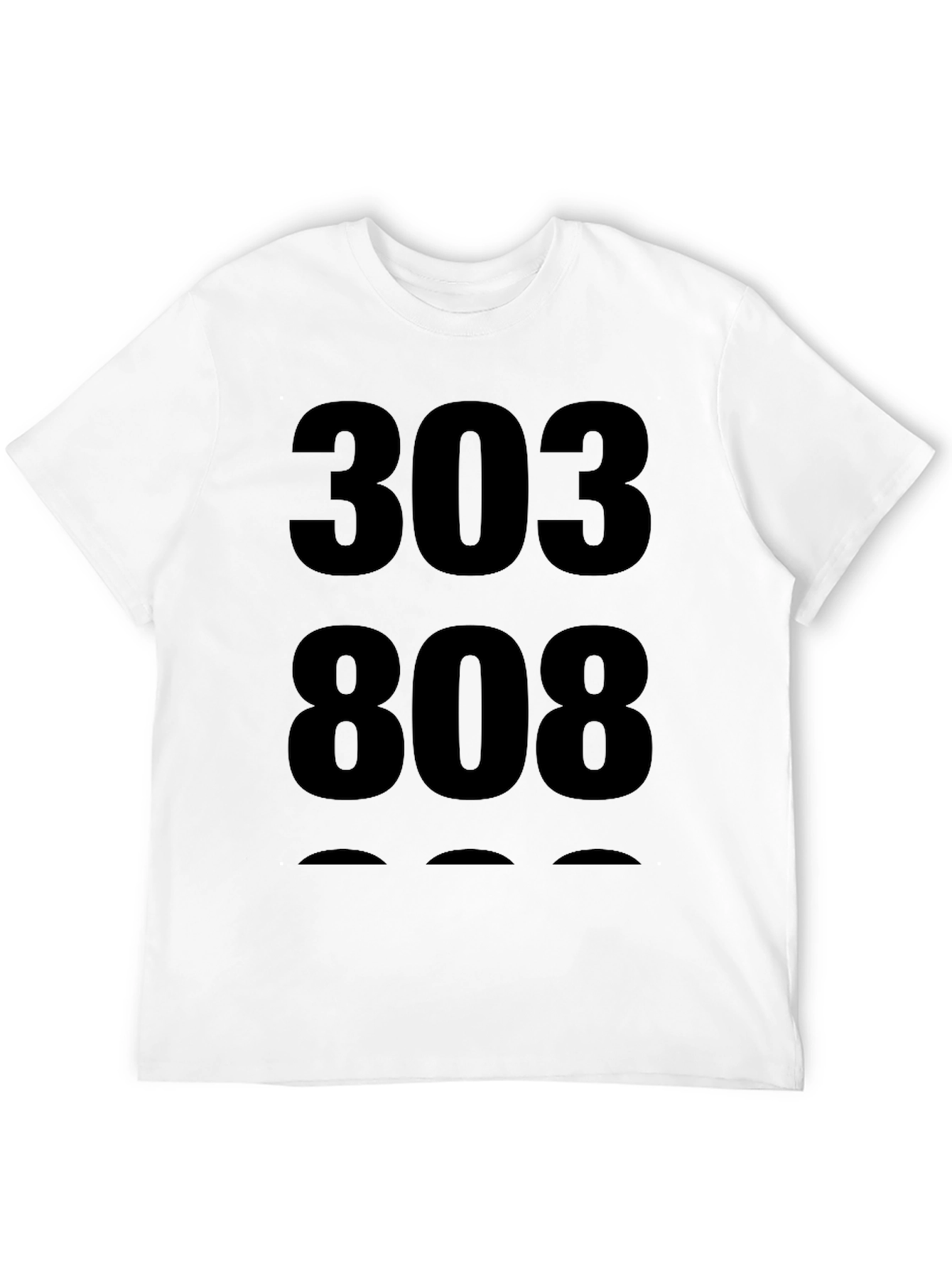 303 808 Black Graphic Tee - Music Producer Shirt