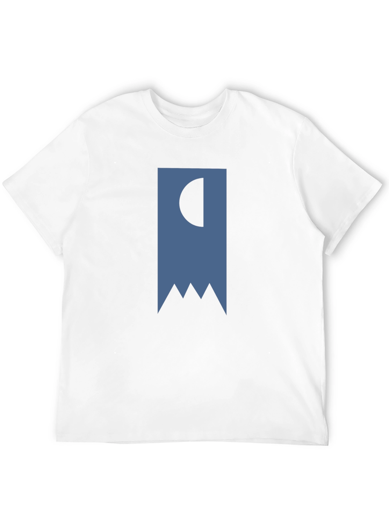 Abstract Banner Graphic T-Shirt - Black