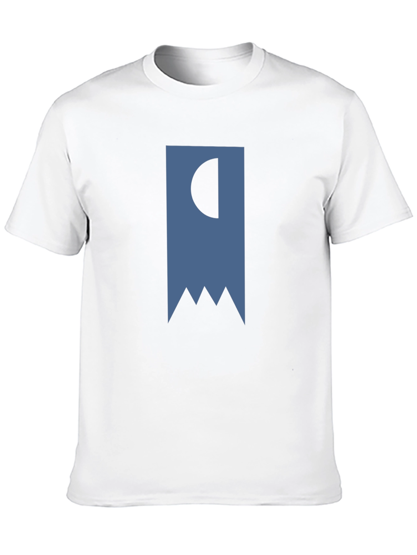 Abstract Banner Graphic T-Shirt - Black