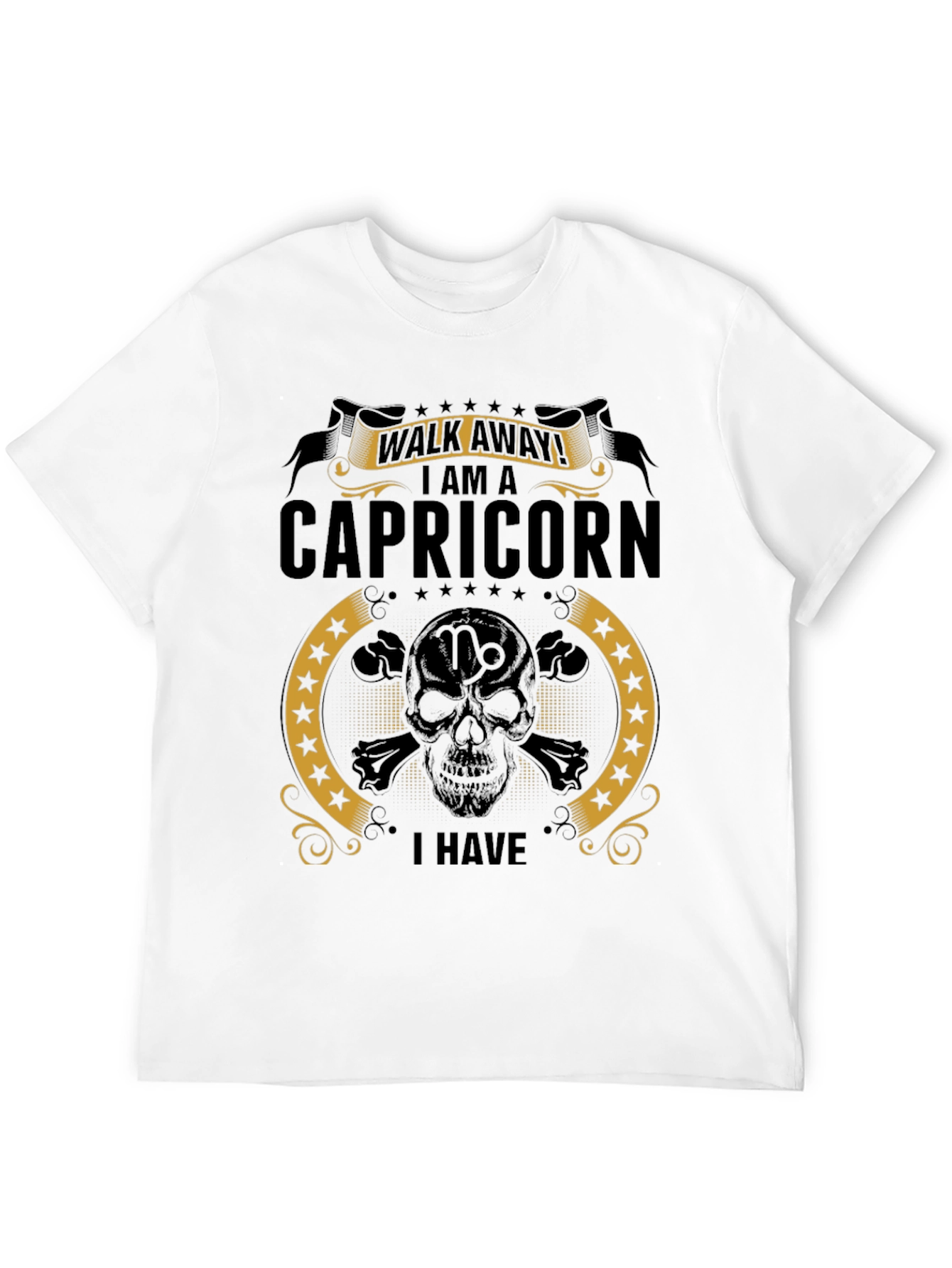 Capricorn Zodiac Graphic T-Shirt
