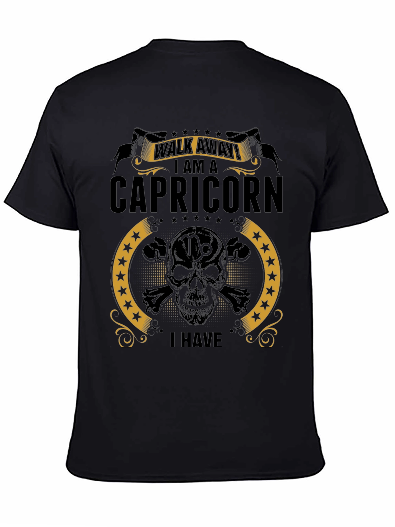 Capricorn Zodiac Graphic T-Shirt