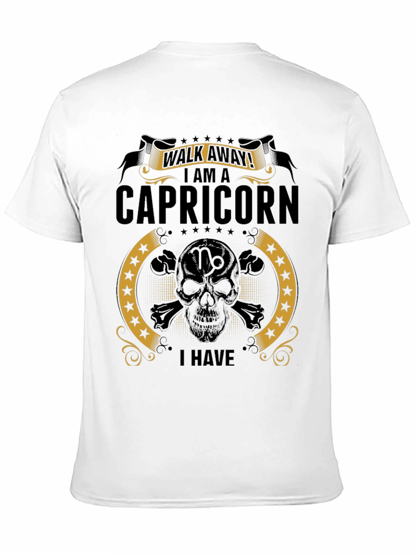 Capricorn Zodiac Graphic T-Shirt