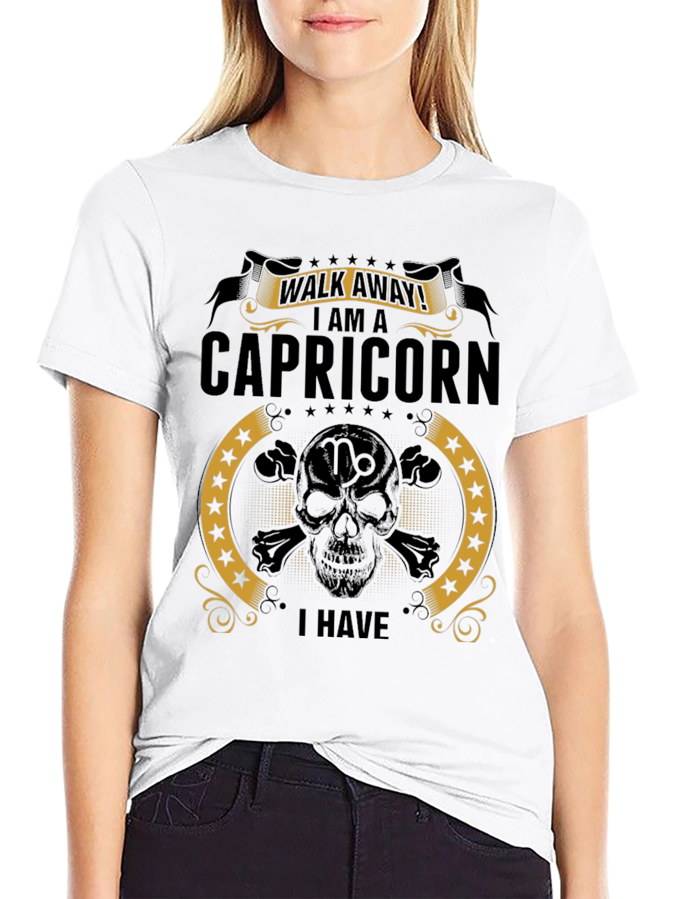 Capricorn Zodiac Graphic T-Shirt