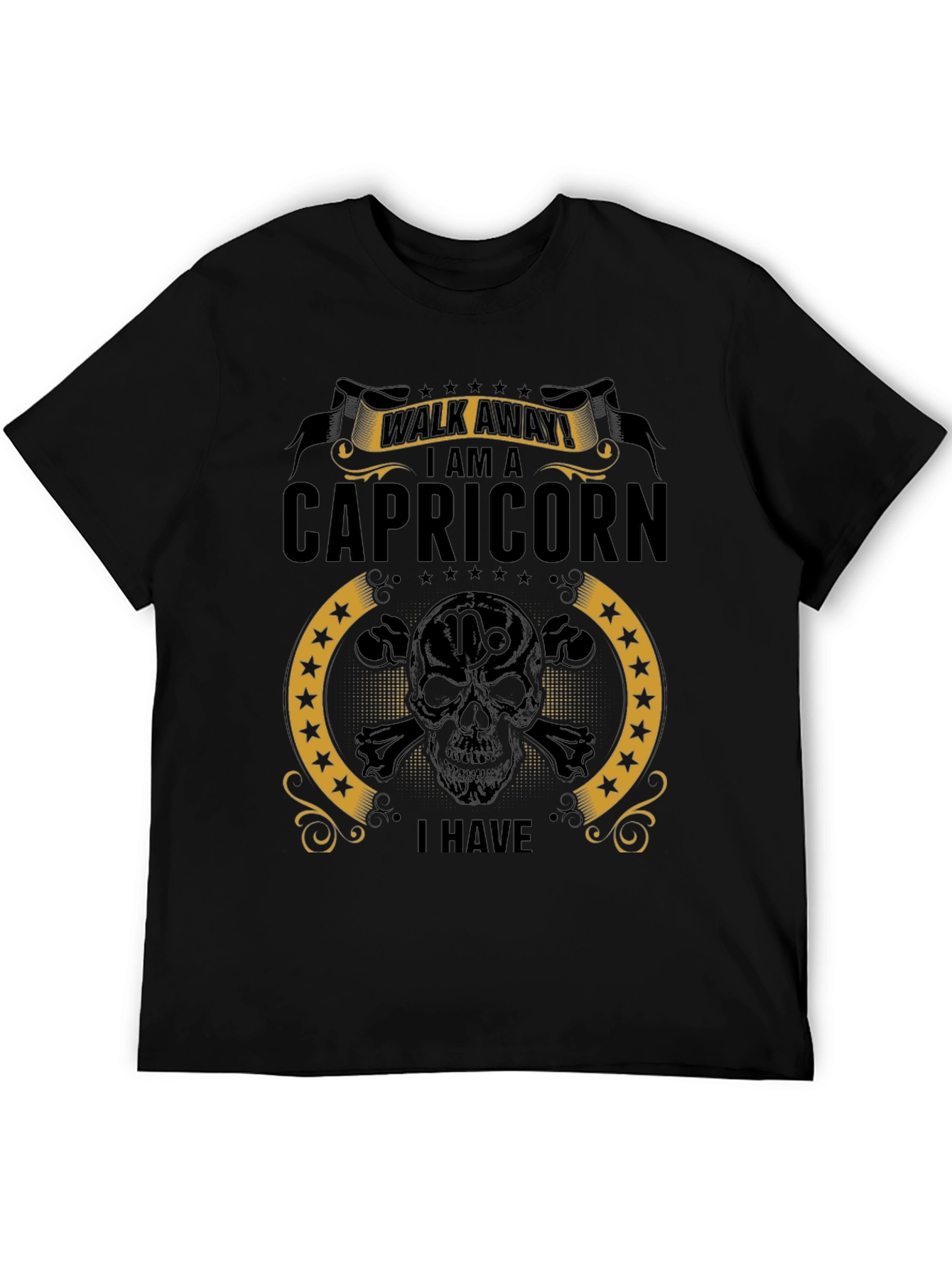 Capricorn Zodiac Graphic T-Shirt