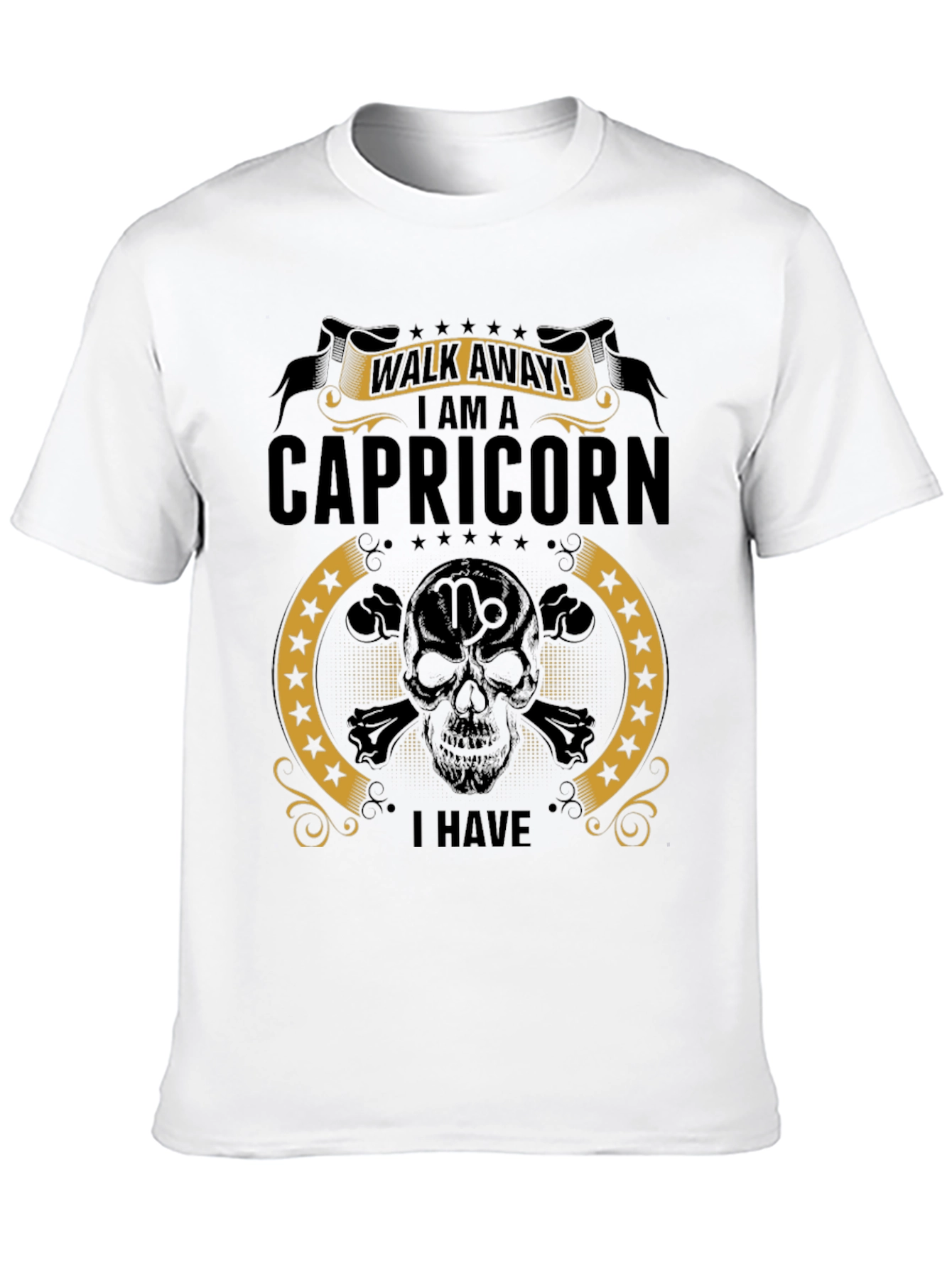 Capricorn Zodiac Graphic T-Shirt