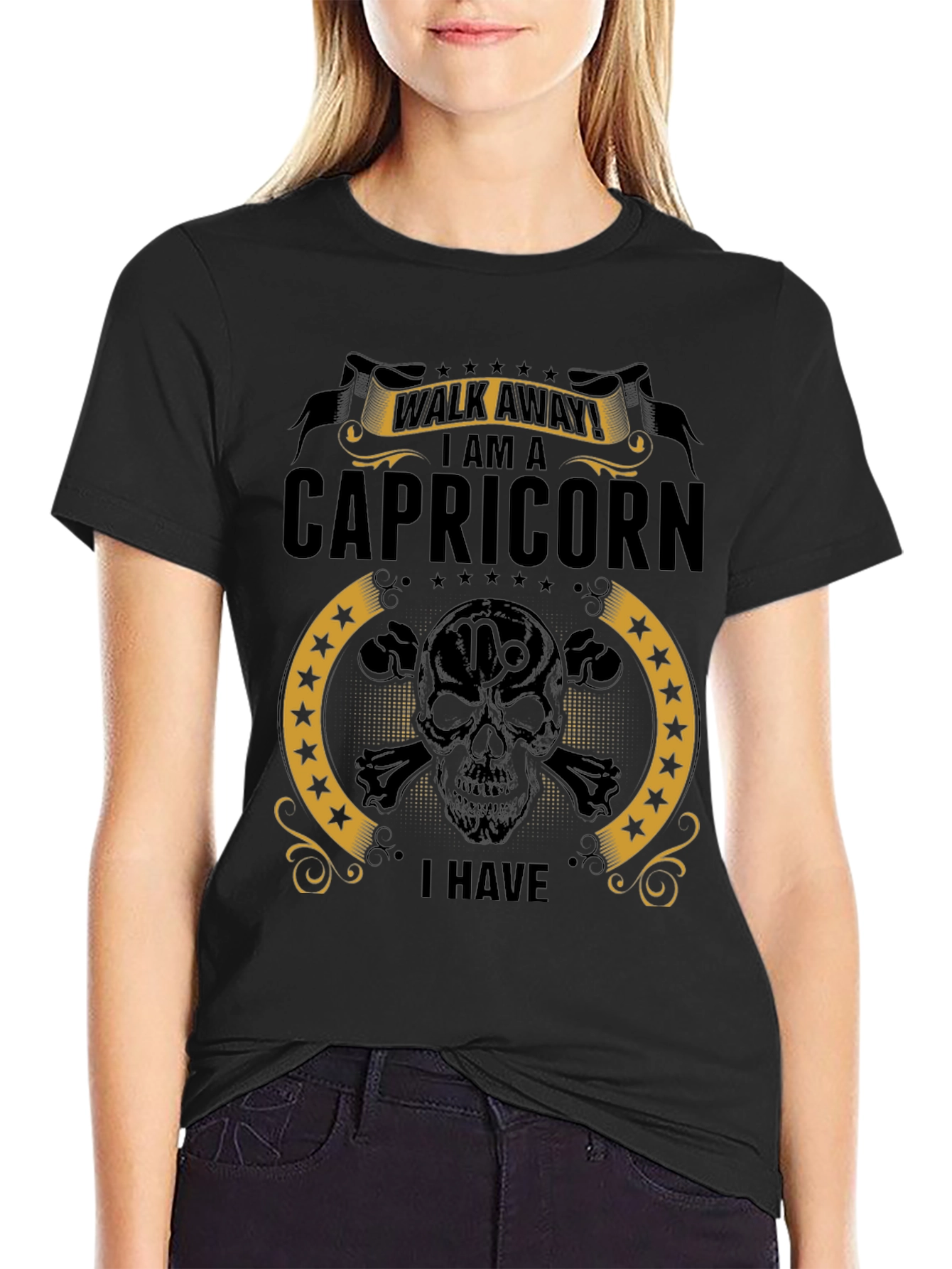 Capricorn Zodiac Graphic T-Shirt