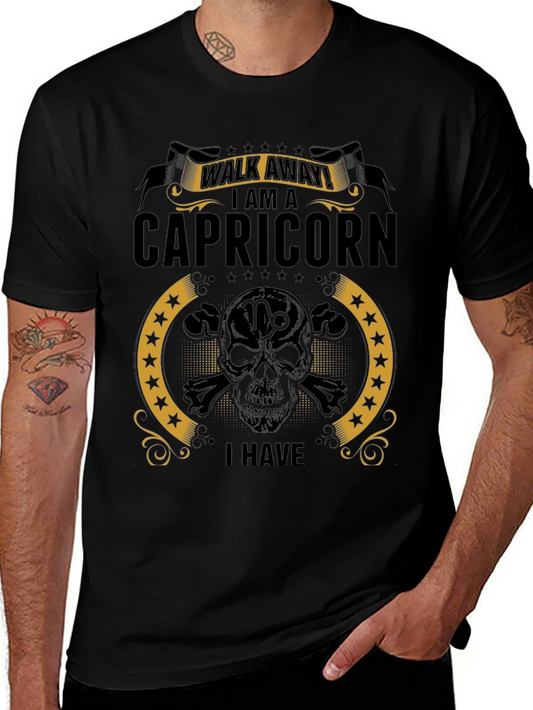 Capricorn Zodiac Graphic T-Shirt