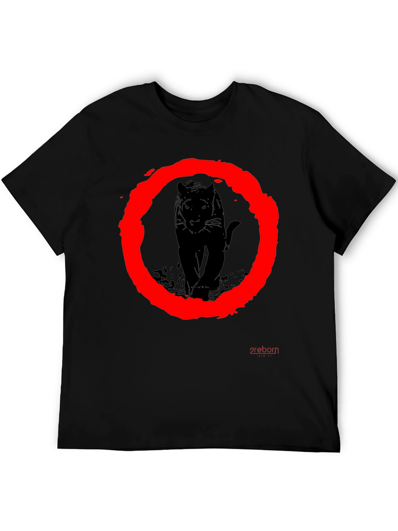 Black Panther Graphic Tee - Stylish Mens Crew Neck