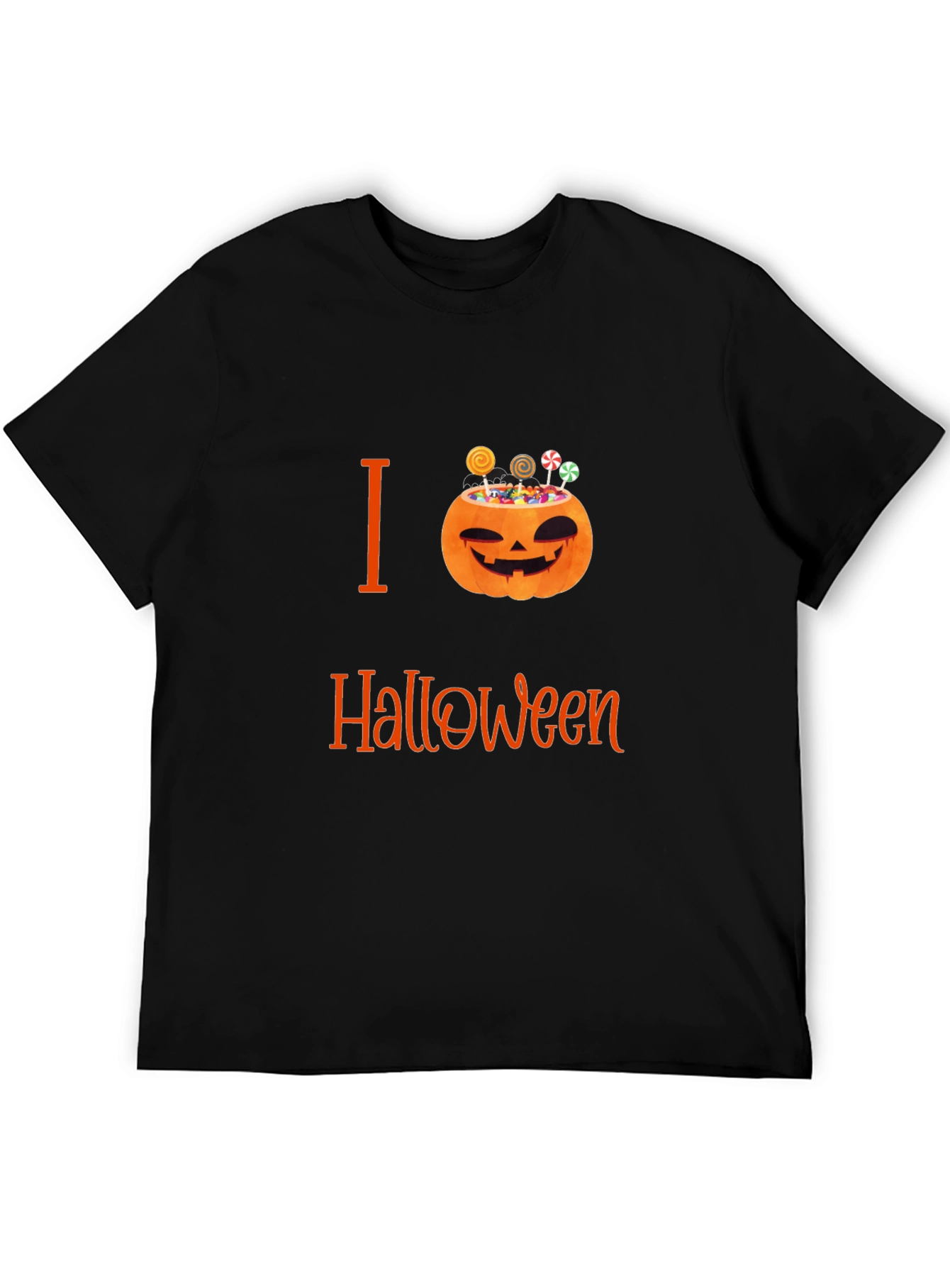 I Love Halloween Pumpkin Treat T-Shirt